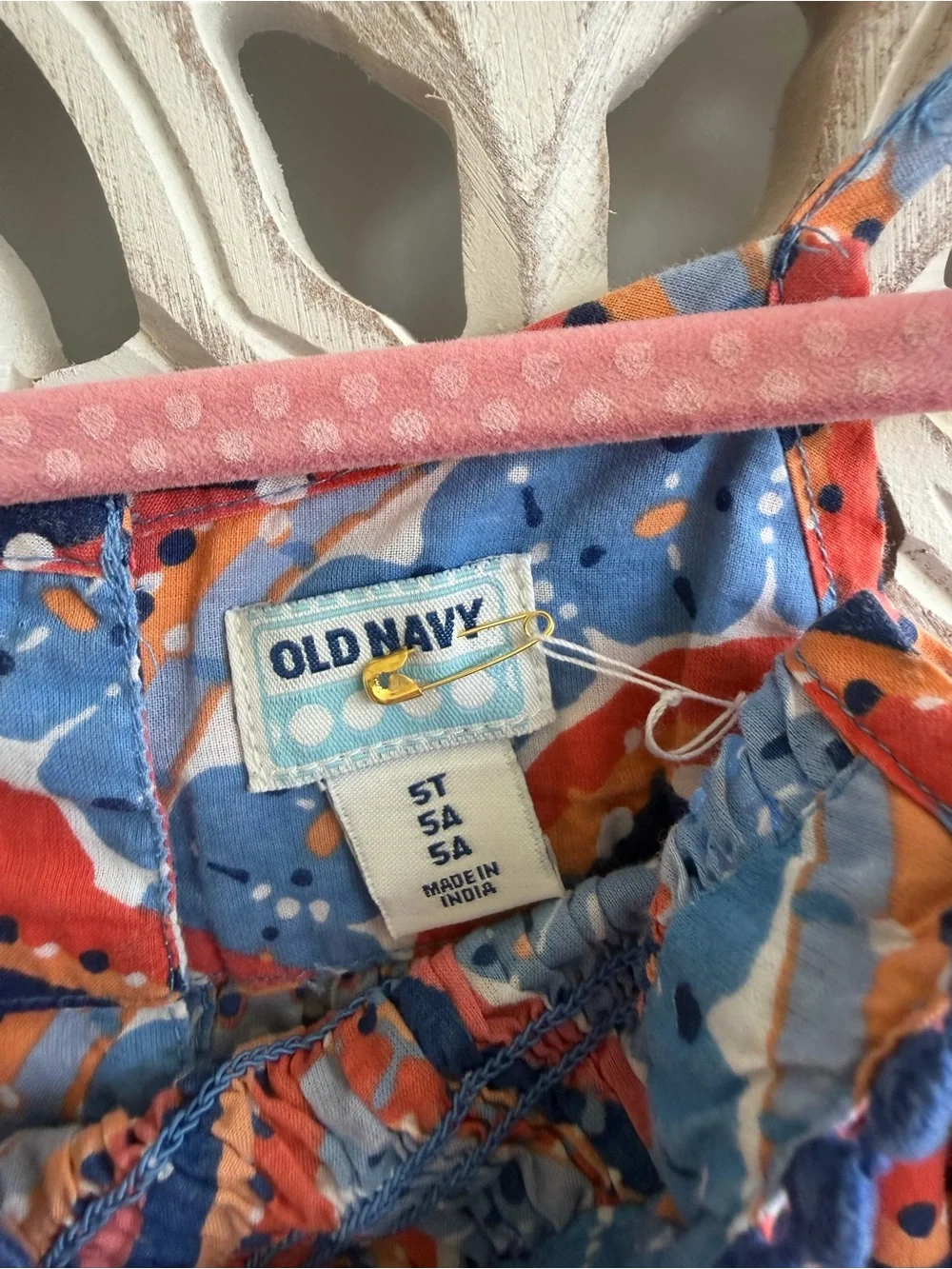 4 Tropical & Printed Summer Dresses and Romper, Size 5